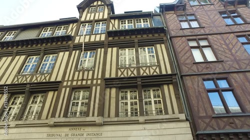 facade à colombages