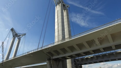 Pont levant sur la seine