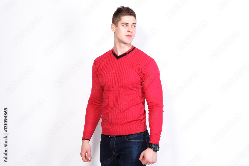 portrait of a happy casual man standing isolated on a white background
portrait of a happy casual man standing isolated on a white background