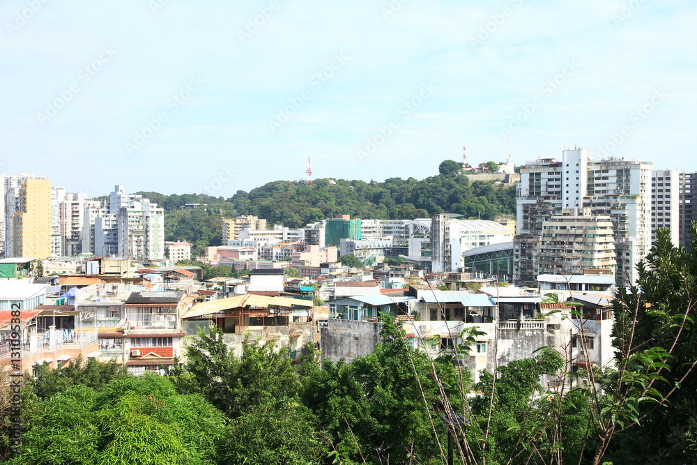 Bird’s Eye View of Macau