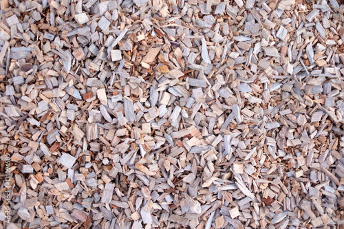 Bark wood chips background