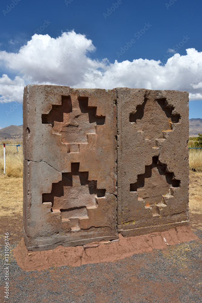 Ruins of Pumapunku or Puma Punku Stock Photo | Adobe Stock