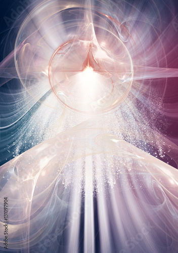 Entrance to Paradise, 3D illustration
