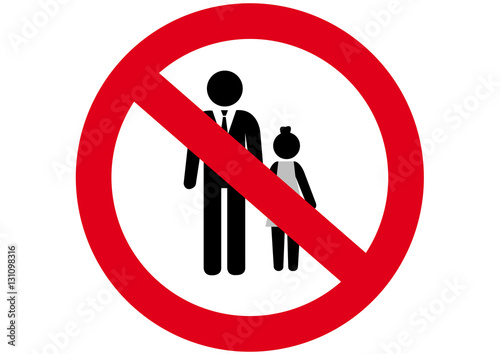 Schild Kinderehe verboten