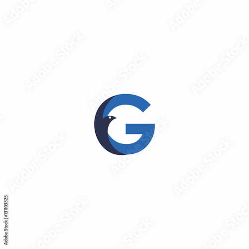 letter G Bird Logo