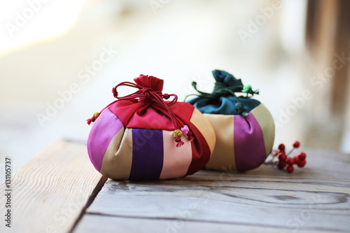 korean traditional a lucky bag,new year's image