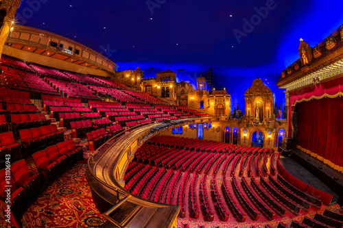 Interior of the Louisville Palace theater in Louisville, Kentucky photo