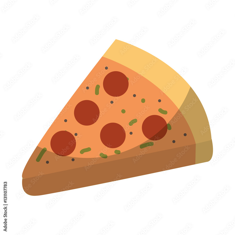 italian pizza isolated icon vector illustration design italian pizza isolated icon vector illustration design