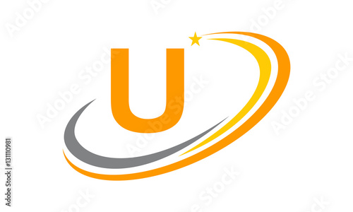 Modern Logo Solution Initial U