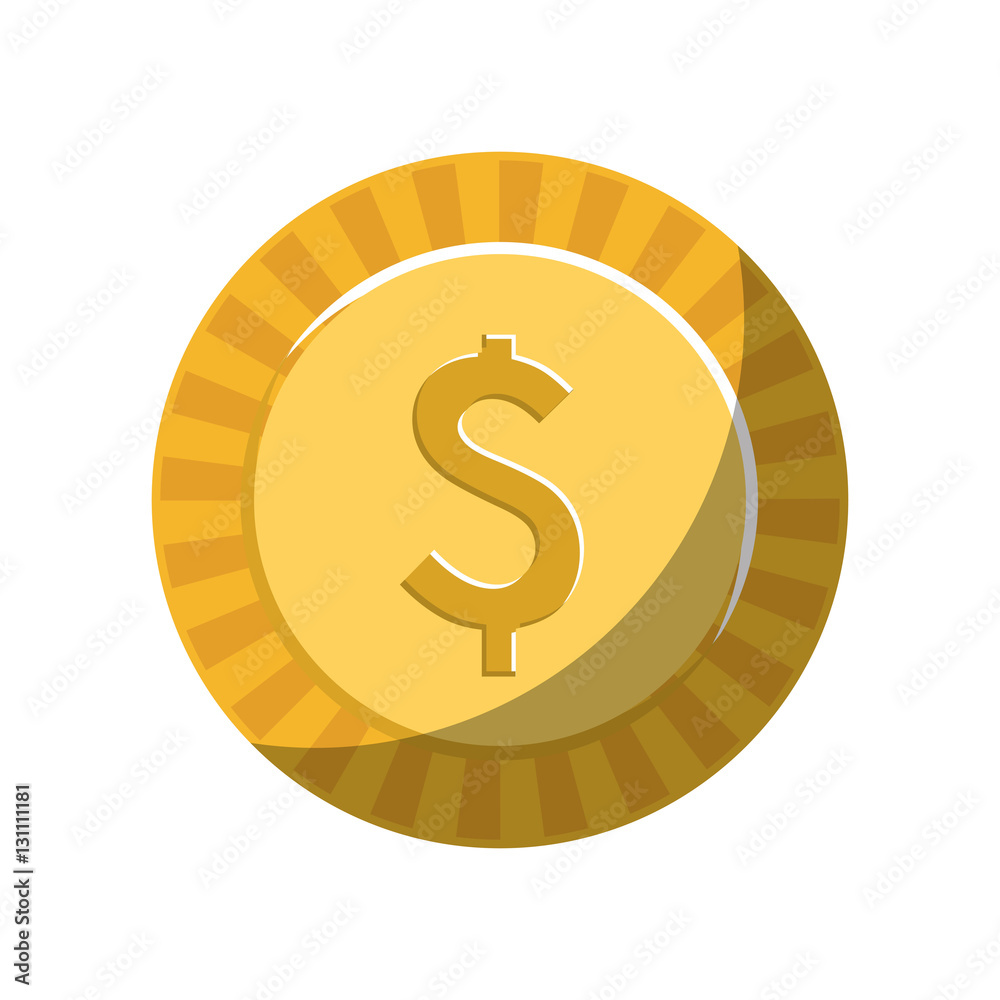 coin money isolated icon vector illustration design coin money isolated icon vector illustration design