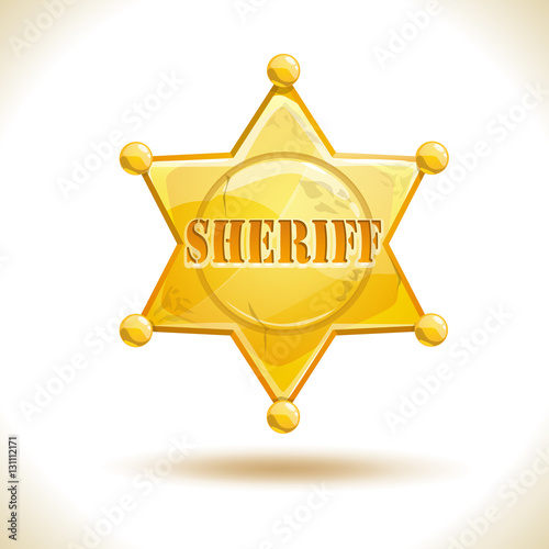 Sheriff badge symbol.
