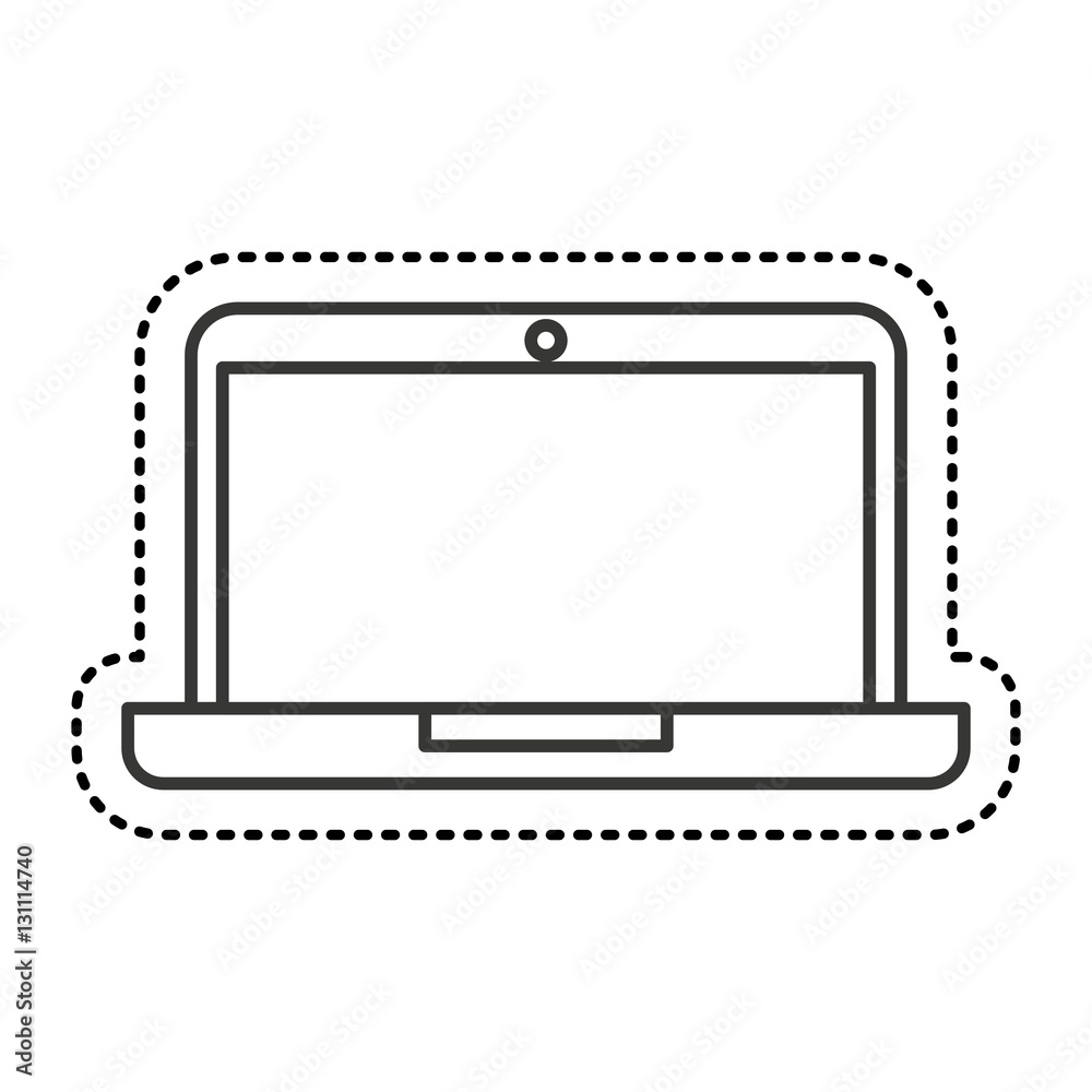 laptop computer isolated icon vector illustration design laptop computer isolated icon vector illustration design