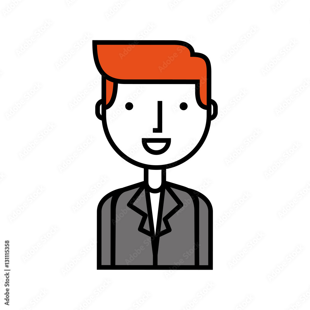young man avatar character vector illustration design young man avatar character vector illustration design