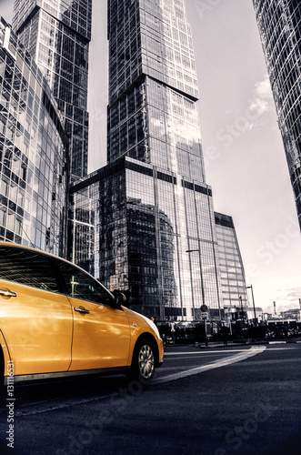 Taxi in Moscow City
