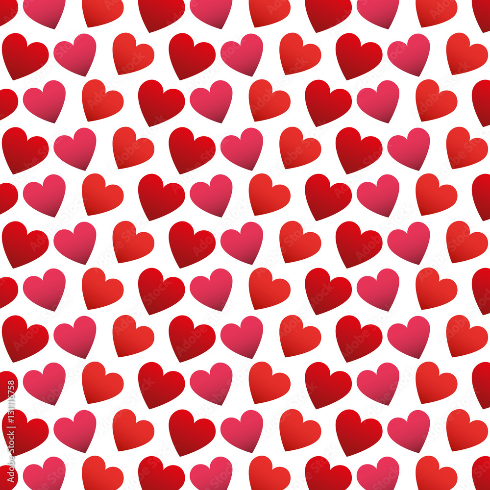 heart love pattern icon vector illustration design