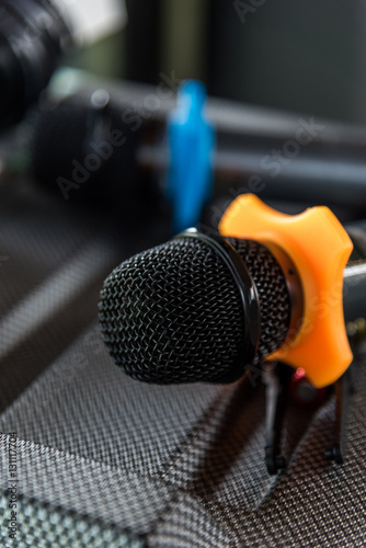 Close up of microphone © koppermeen
