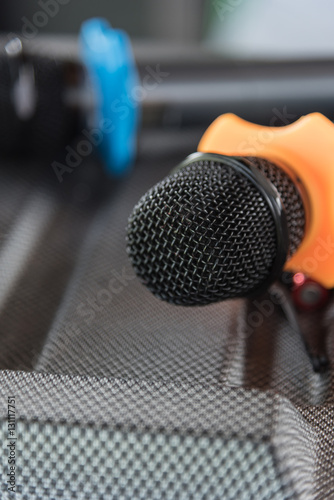 Close up of microphone © koppermeen