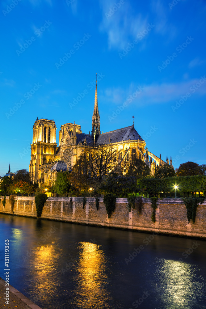 Notre Dame de Paris cathedral