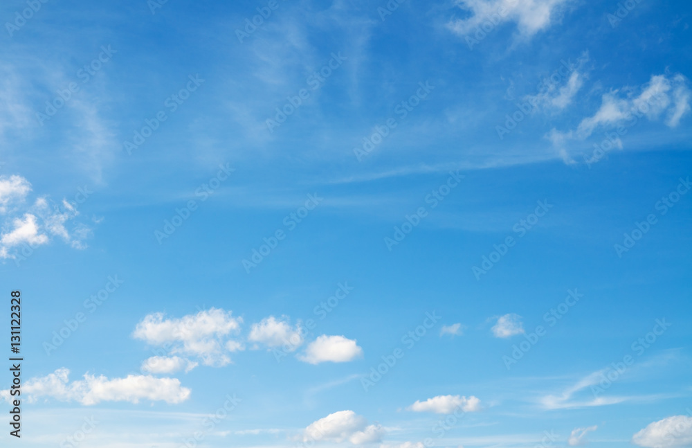 Beautiful cloudscape over horizon. - obrazy, fototapety, plakaty 