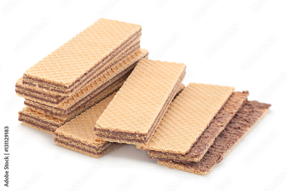 Wafer closeup on white