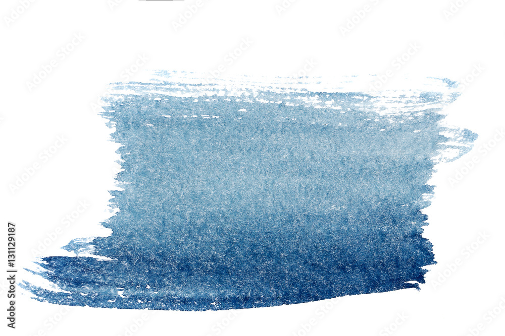 Blue watercolor background. The gradient color transition from the ...