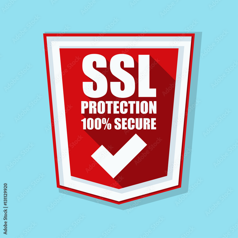 SSL Protection Shield illustration