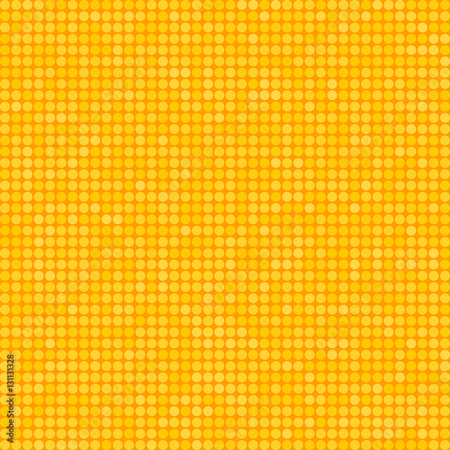 Mosaic Pattern_Mustard Yellow Background #Vector Graphic