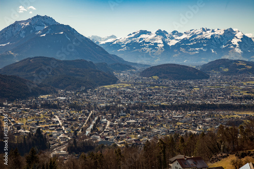 Rankweil und Feldkirch Luftaufnahme © saumhuhn
