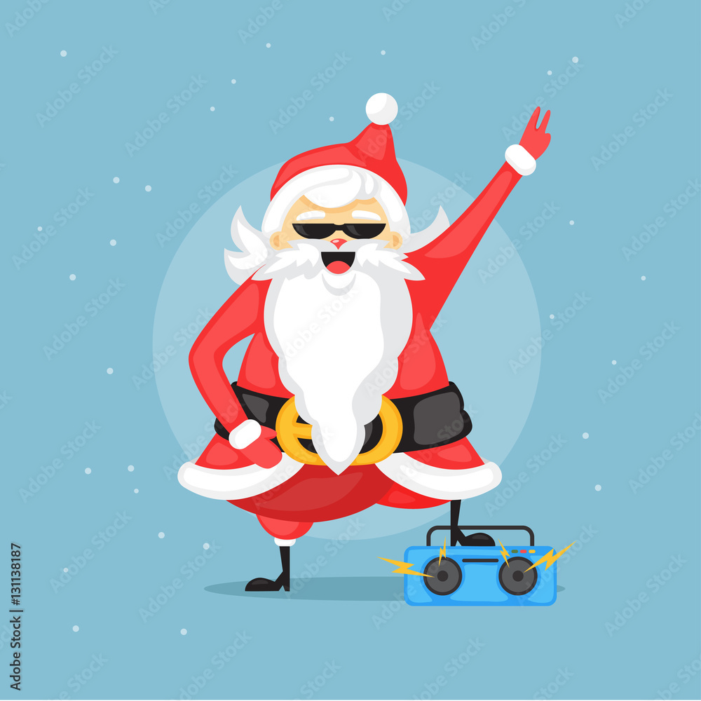 Santa cheap claus rock