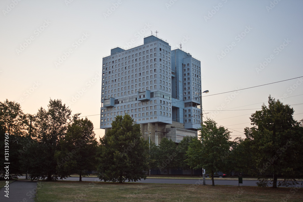 Abandoned House of Councils (House of Soviets) in Kaliningrad