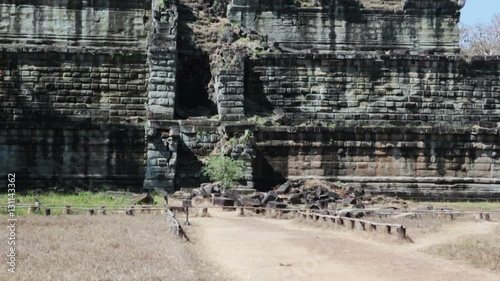 Koh Ker temple complex, death pyramid Prasat Prang, Cambodia