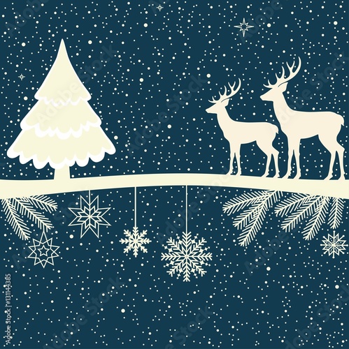 Christmas greeting card