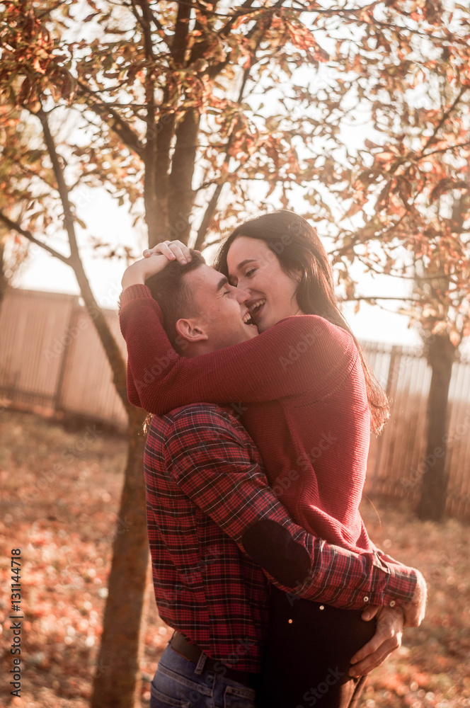 Fototapeta premium Young couple 