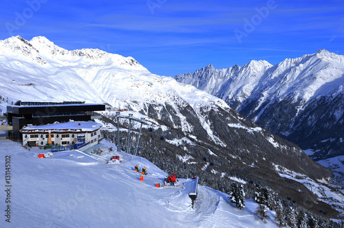 Tirol: Wintersportort Sölden im Tirol