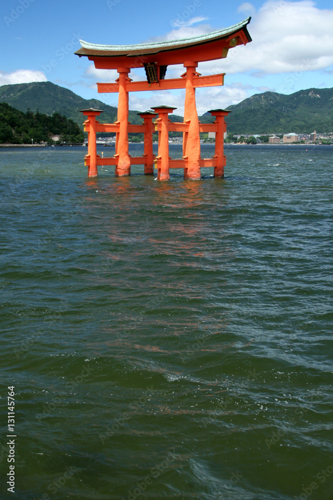 Miyajima Gate - Itsukushima Shrine, Miyajima, Japan