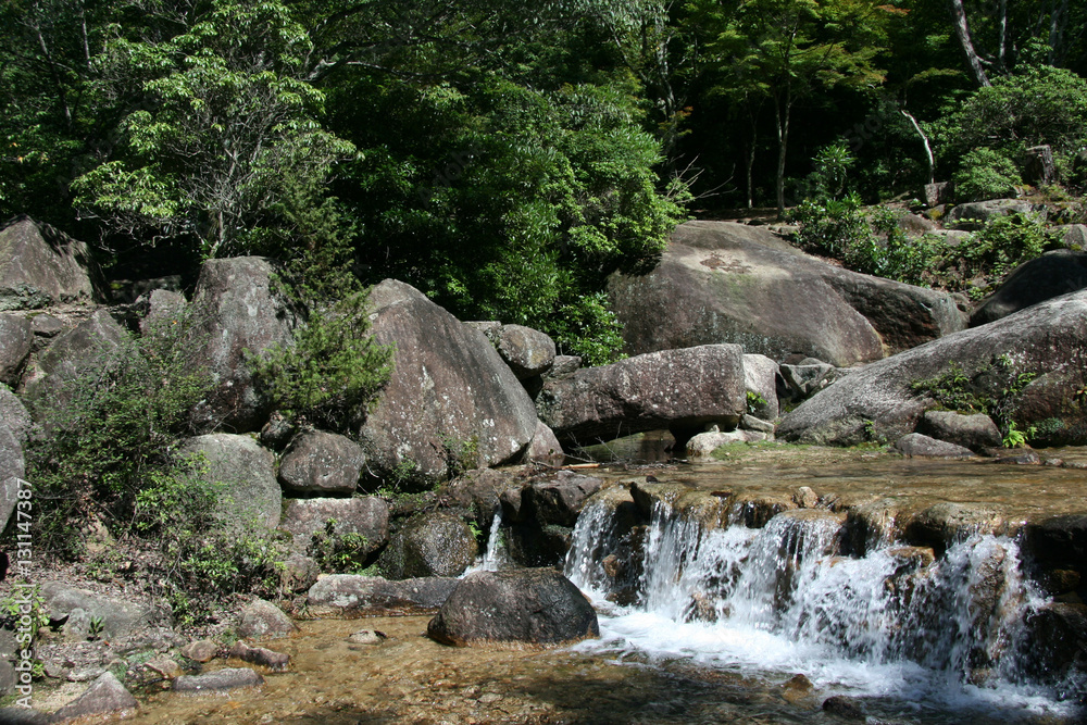 Waterfall - Mt Misen, Miyajima, Japan