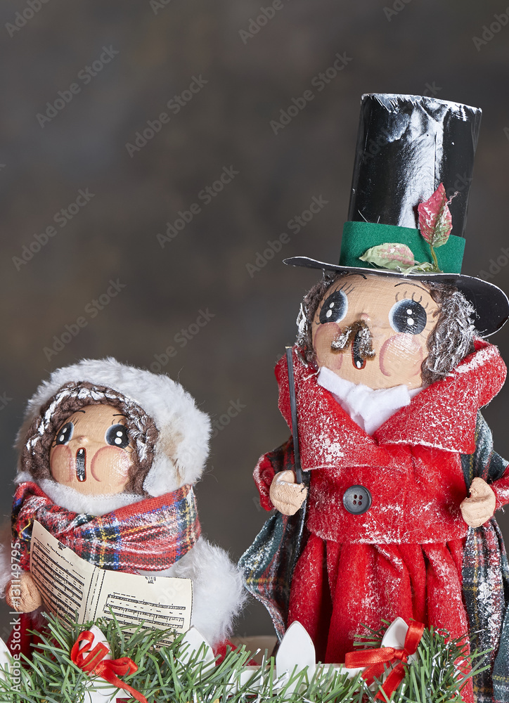 Carol Singers ornaments Stock Photo Adobe Stock Carol Singers ornaments Stock Photo Adobe Stock