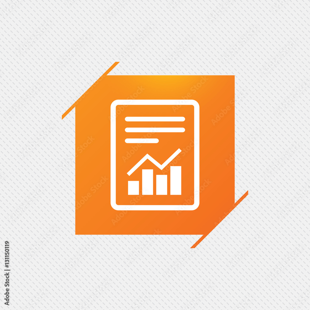 Text file sign. File document with chart symbol. Text file sign. File document with chart symbol.
