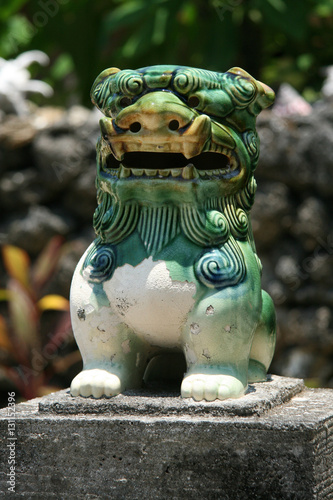 Statue - Iriomote Jima Island, Okinawa, Japan photo