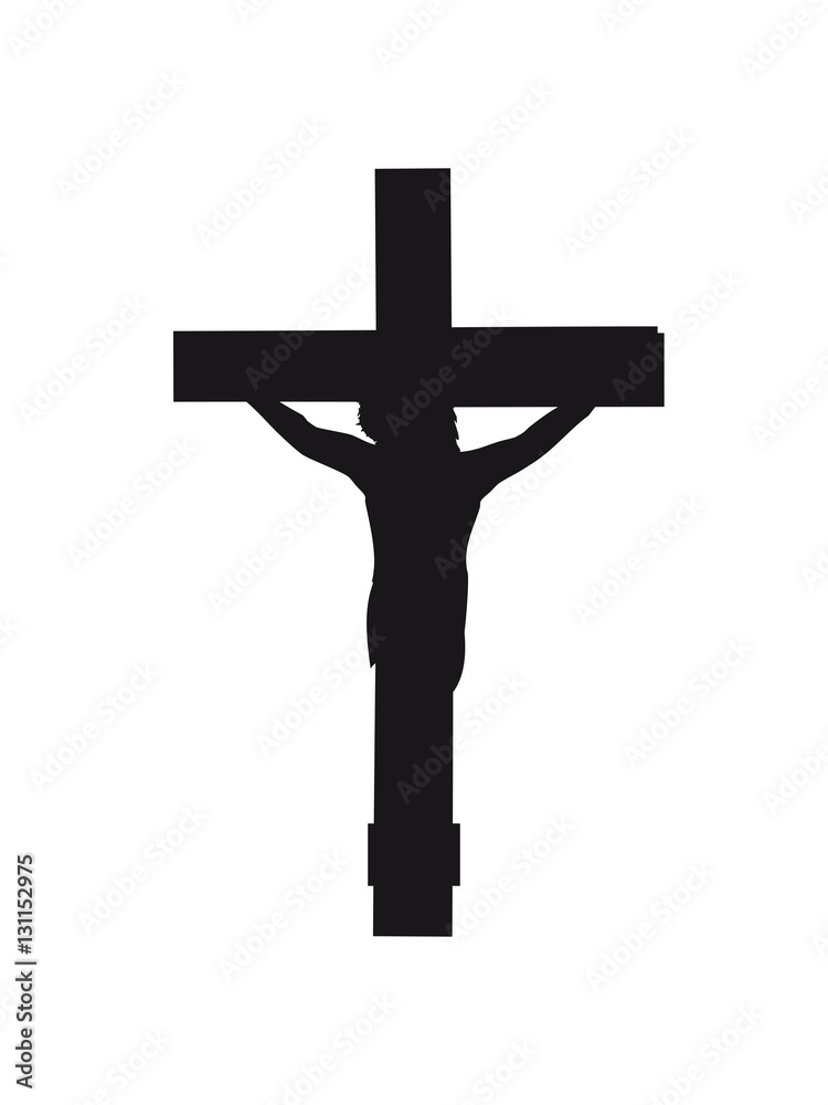Black dead nailed cross symbol team crew friends jesus christ cool logo ...