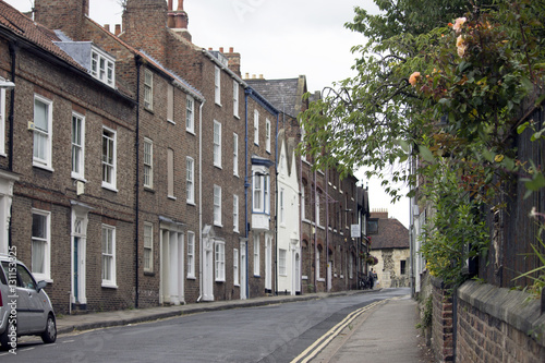 Housing on a Quiet Street in York, England © kristinenoel