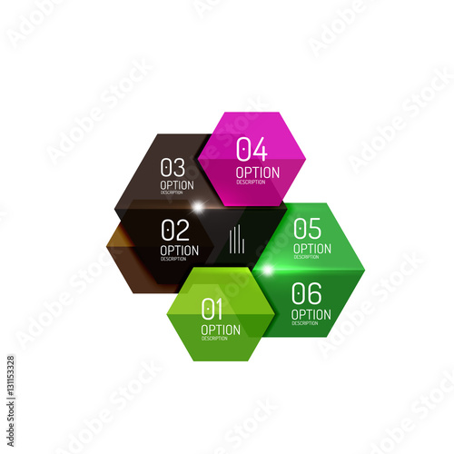 Free Download Paper geometric abstract infographic layouts - GFXLoad