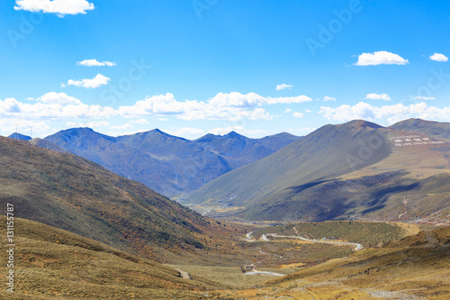 mountains  at kangding,china.the chinese worlds meaning kangding © xiefei