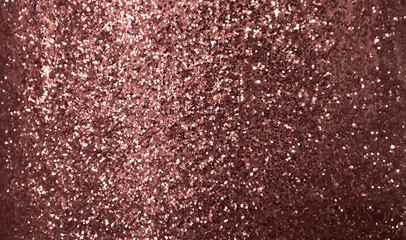 Shiny rose gold glitter texture background