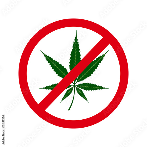 No drugs icon vector sign