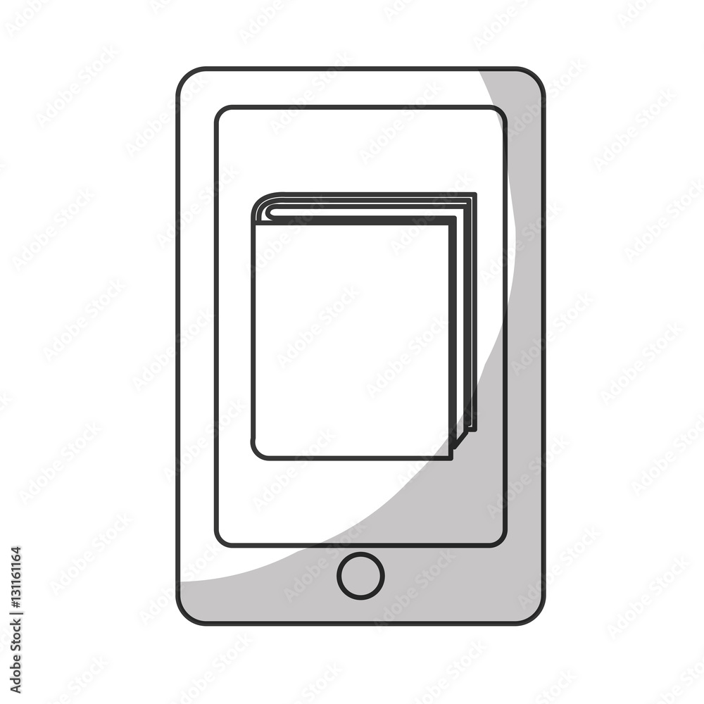 book download and cellphone related icons image vector illustration design book download and cellphone related icons image vector illustration design