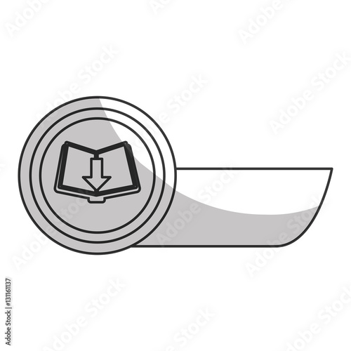 book download related icons image vector illustration design 