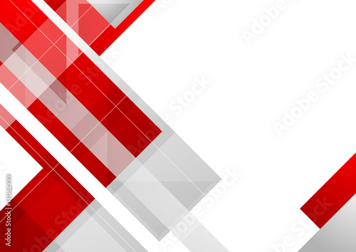 Hi-tech red corporate abstract background