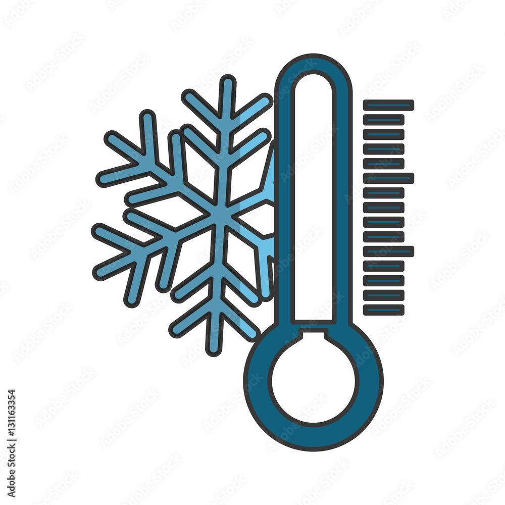 snowflake and thermometer weather related icon image vector illustration design snowflake and thermometer weather related icon image vector illustration design