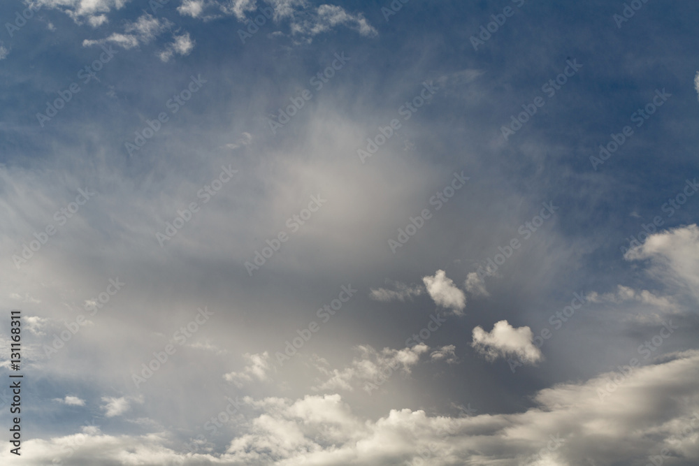 Cumulus clouds against a blue sky. Partly Cloudy. Predicting the weather. Cumulus clouds against a blue sky. Partly Cloudy. Predicting the weather.